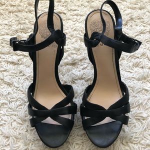 COPY - Vince Camuto strappy leather heels